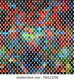Abstract color dots halftone background. Vector clip art
