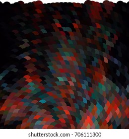 Abstract color dots halftone background. Vector clip art