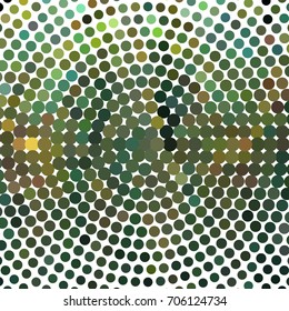 Abstract color dots halftone background. Vector clip art