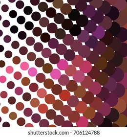 Abstract color dots halftone background. Vector clip art