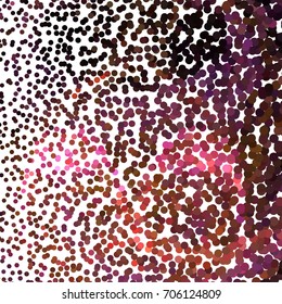 Abstract color dots halftone background. Vector clip art