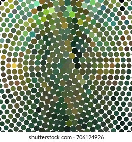Abstract color dots halftone background. Vector clip art