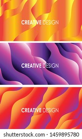 Abstract Color Dynamic 3D background with fluid shapes modern concept. social media, landing page, minimal poster. ideal for banner, web, header, cover, billboard, brochure, 