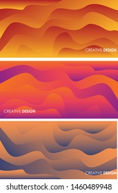 Abstract Color Dynamic 3D background with fluid shapes modern concept. social media, landing page, minimal poster. flyer, ideal for banner, web, header, cover, billboard, brochure, 