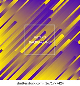 Abstract color dynamic background. Yellow-blue gradients. Vector illustration.