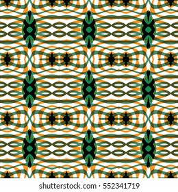 Abstract color engraving pattern. Texture for certificate or diploma, currency and money design. Single-leaf woodcut, xylography, printmaking. Vector Illustration