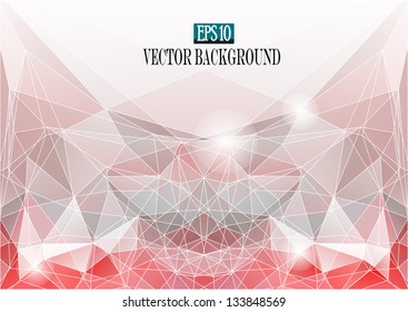 abstract color faceted background