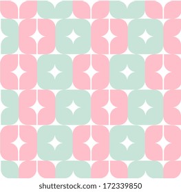 abstract color floral pattern background