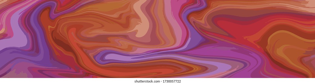 Abstract Color flow gradient background. Liquid marble art texture. Flow inks in water style