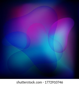 Abstract color fluid background. Liquid background. Vector