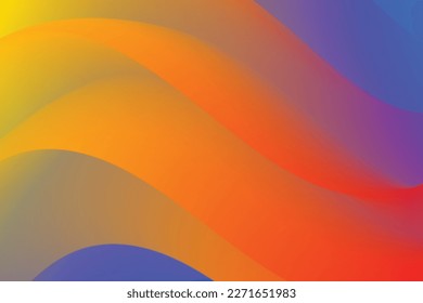 Abstract Color Fluid Background Vector illustration
