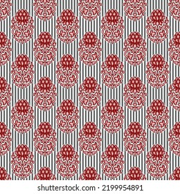 Abstract   color full paisley  bunch pattern  background design