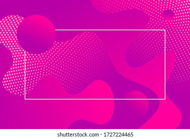 
Abstract color geometric background. Liquid shapes composition.