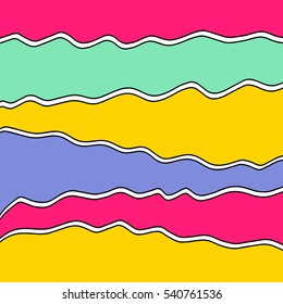 Abstract color geometric background with place for your text. Vector illustration.