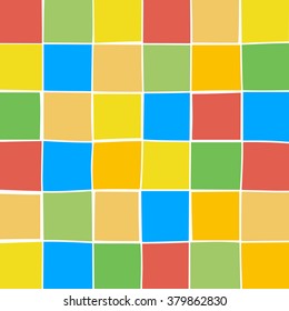 Abstract color geometric background with square element. Vector illustration.