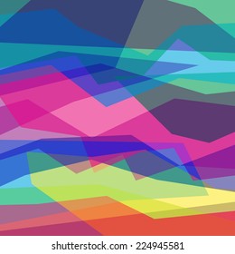 Abstract color geometric backgrounds. Angular lines.