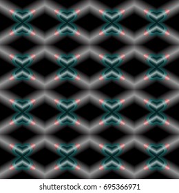 Abstract color geometric with gradient pattern. Ornament for website, corporate style, fashion design and house interior design, as well for hand crafts and DIY. Endless texture. Vector illustration.