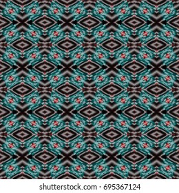Abstract color geometric with gradient pattern. Ornament for website, corporate style, fashion design and house interior design, as well for hand crafts and DIY. Endless texture. Vector illustration.