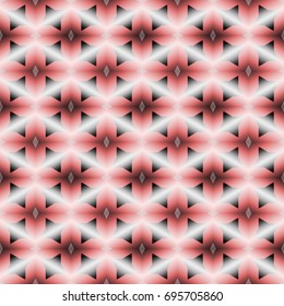 Abstract color geometric with gradient pattern. Ornament for website, corporate style, fashion design and house interior design, as well for hand crafts and DIY. Endless texture. Vector illustration.