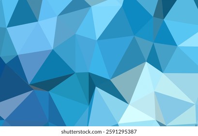 Abstract color Geometric ice texture. Abstract low poly background