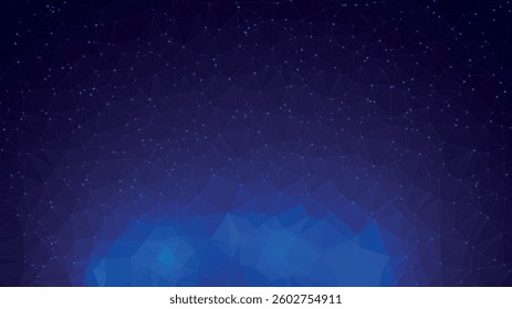 Abstract Color Geometric Low poly Background 