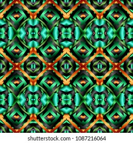 Abstract color geometric pattern with gradient. Ornament for website, corporate style, fashion design and house interior design, as well for hand crafts and DIY. Endless texture. Vector illustration.