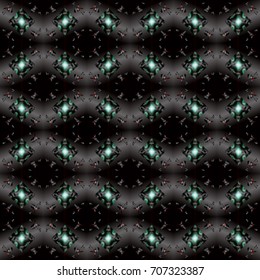 Abstract color geometric pattern with gradient. Ornament for website, corporate style, fashion design and house interior design, as well for hand crafts and DIY. Endless texture.