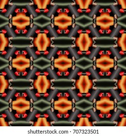 Abstract color geometric pattern with gradient. Ornament for website, corporate style, fashion design and house interior design, as well for hand crafts and DIY. Endless texture.