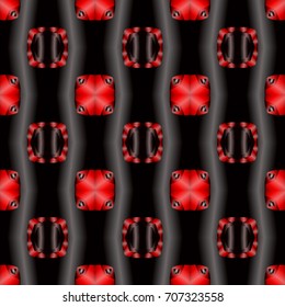 Abstract color geometric pattern with gradient. Ornament for website, corporate style, fashion design and house interior design, as well for hand crafts and DIY. Endless texture.