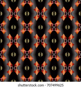 Abstract color geometric pattern with gradient. Ornament for website, corporate style, fashion design and house interior design, as well for hand crafts and DIY. Endless texture. Vector illustration.