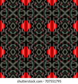 Abstract color geometric pattern with gradient. Ornament for website, corporate style, fashion design and house interior design, as well for hand crafts and DIY. Endless texture. Vector illustration.