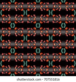 Abstract color geometric pattern with gradient. Ornament for website, corporate style, fashion design and house interior design, as well for hand crafts and DIY. Endless texture. Vector illustration.