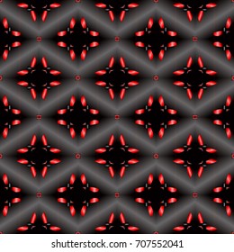 Abstract color geometric pattern with gradient. Ornament for website, corporate style, fashion design and house interior design, as well for hand crafts and DIY. Endless texture. Vector illustration.