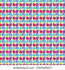 Abstract color geometric pattern Royalty Free Vector