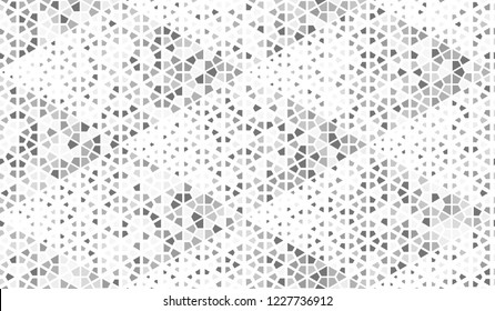 Abstract color geometric pattern. Seamless vector background. White and grey halftone. Graphic modern pattern. Simple lattice graphic design