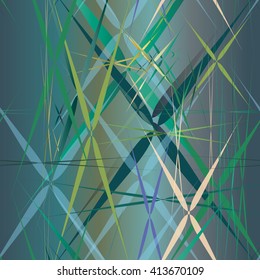 Abstract color geometric seamless pattern on gradient background