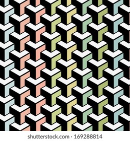 abstract color geometry shape background