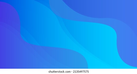 Abstract Color Gradient background cover wave pattern