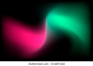 Abstract color gradient background. Modern sreen background for mobile app and web. Soft gradient. Design with neon, stroke, line and flow.