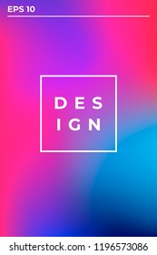 Abstract color gradient background. Modern sreen background for mobile app and web. Soft gradient. Vector illustration.
