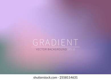 Abstract color gradient background. Purple abstract vector background. EPS 10