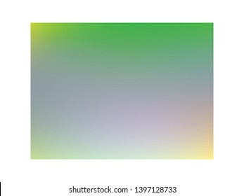 Abstract Color Gradient Background for your Design. Festive glowing a bright backdrop. Abstract green blurred gradient mesh background