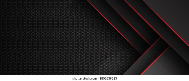 Abstract color gradient contrast tech arrows background. Vector illustration with modern corporate design