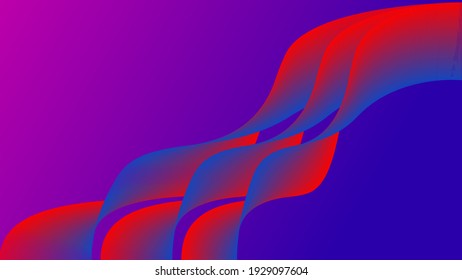 abstract color gradient fluid flow background for website banner and paper card decorative graphic design. vector illustration