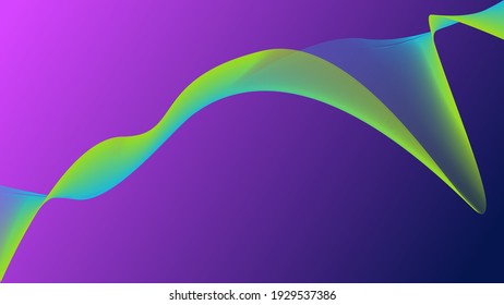 abstract color gradient fluid flow background for website banner and paper card decorative design 