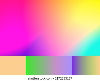 Abstrakter Farbverlauf, moderner unscharfer Hintergrund und Filmkornstruktur, Vorlage mit elegantem Design-Konzept, minimale Stilzusammensetzung, sanfte und warme helle Hipster-Illustration.
