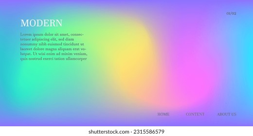 Abstract color gradient, modern blurred background and texture, template with an elegant design concept, minimal style composition, Trendy Gradient  for your graphic design