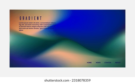 Abstract color gradient, modern blurred background and texture, template with an elegant design concept, minimal style composition, Trendy Gradient  for your graphic design