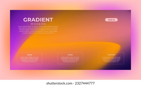 Abstract color gradient, modern blurred background and film grain texture, template with an elegant design concept, minimal style composition, Trendy Gradient grainy texture for your graphic design