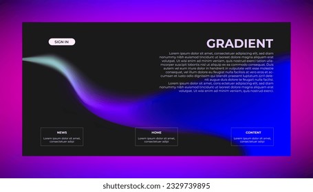 Abstract color gradient, modern blurred background and texture, template with an elegant design concept, minimal style composition, Trendy Gradient  for your graphic design